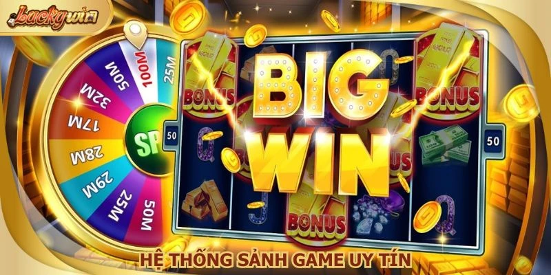 Hệ thống sảnh game quay hũ cực kỳ phong phú